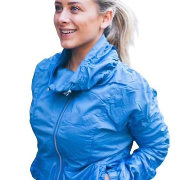 Lorna Jane active women’s dusty blue night runner, jacket, size small - Picture 1 of 9